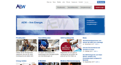 Desktop Screenshot of aew.ch